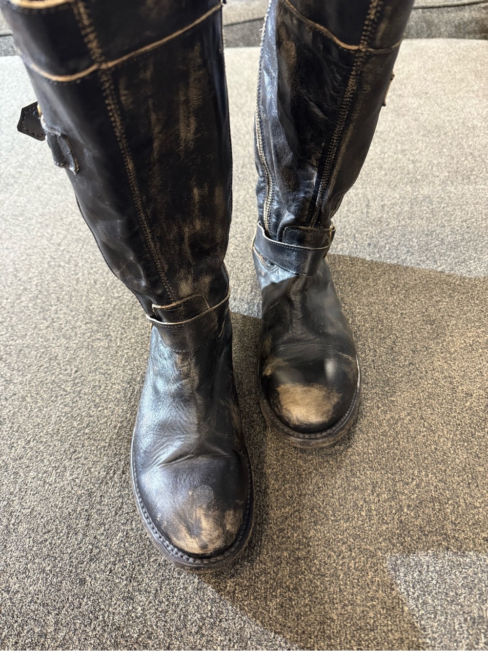 BedStu cobbler series leather boots